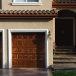custom wood carriage house door